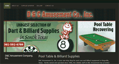 Desktop Screenshot of dartandbilliardsupplies.com