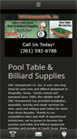 Mobile Screenshot of dartandbilliardsupplies.com